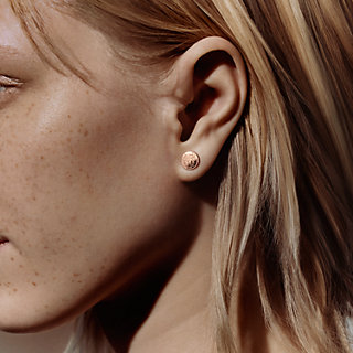 【HERMES】Boutons d'oreilles Echappee, petit modele ピアス エルメス Hermes HERMES ピアス ポップアッシュ ミニ POP H MINI